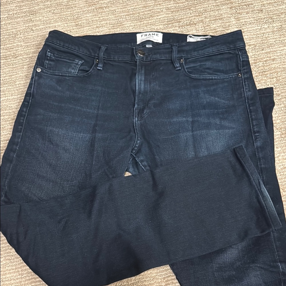 Men’s Frame Denim Blue Skinny Jeans Classic Style